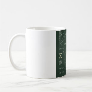 Café Caneca de Lousa de Física e Matemática   Equações 