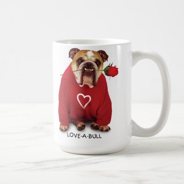 Café Caneca de LOVE-A-BULL (Direita)
