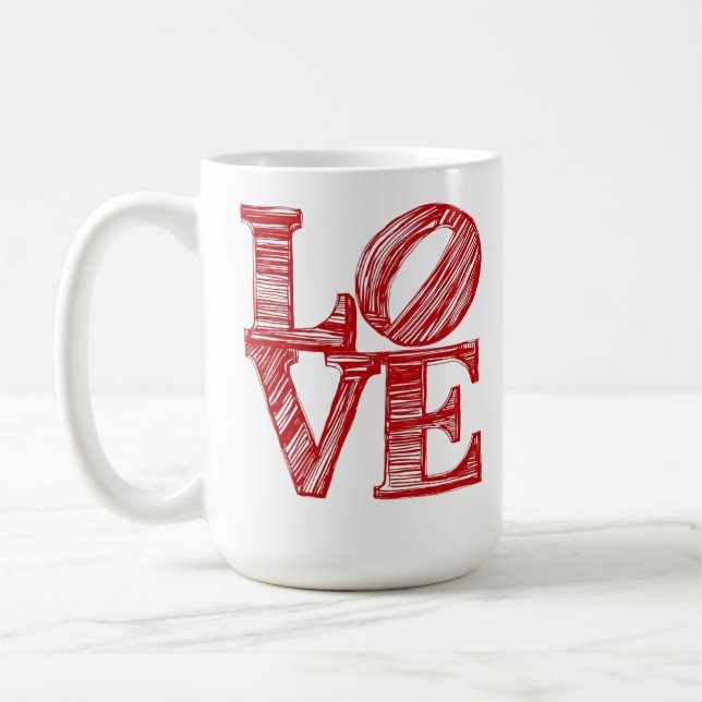 Café Caneca de LOVE, presente do dia dos namorados (Esquerda)
