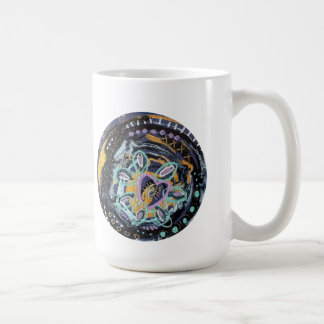 Café Caneca de Mantras Conhecimento Interior com Portal