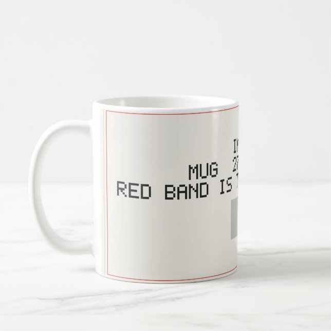 Café Caneca de mapa - personalizada (Esquerda)