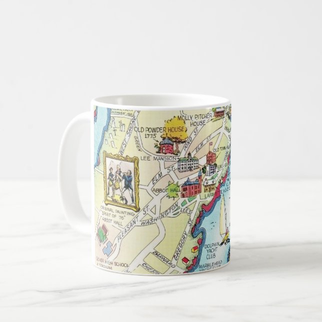 Café Caneca de Marblehead Massachusetts (Frente Esquerda)
