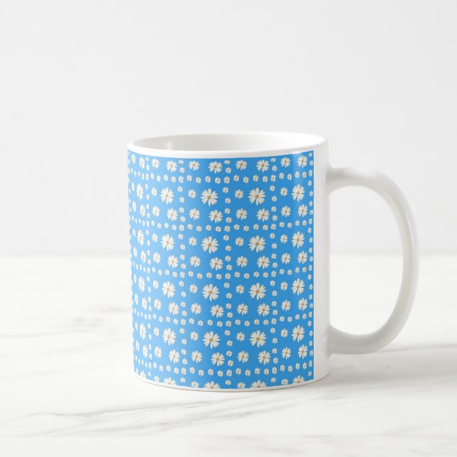 Café Caneca de margarida azul (Direita)