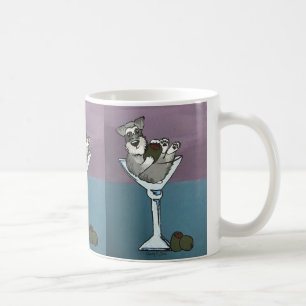 Café Caneca de Martini do Schnauzer