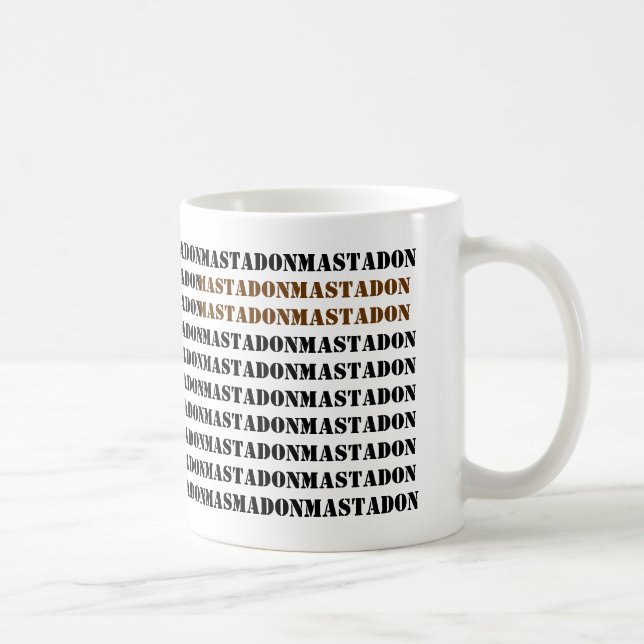 Café Caneca de Mastadon (Direita)