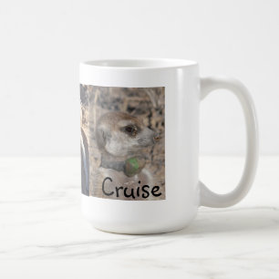 Café Caneca de Meerkat do cruzeiro