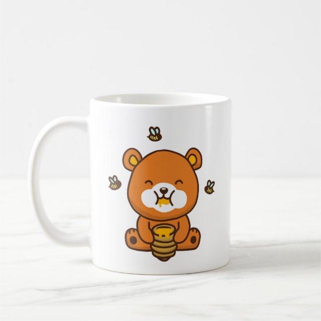 Café Caneca de mel (Esquerda)