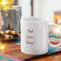Caneca de Mindfulness Citação Espiritual Positiva