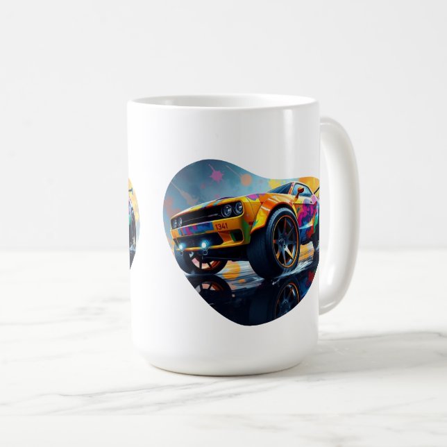 Café Caneca de Modo Relax Ativado (Frente Esquerda)
