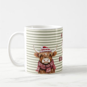 Café Caneca de Moldura para Fotos de Férias da Vaca das