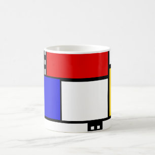 Café Caneca de Mondrian