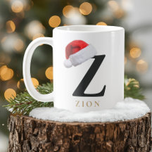 Caneca de Monograma de Natal