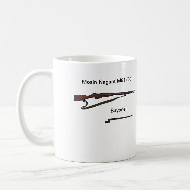 Café Caneca de Mosin Nagant M91/30 (Esquerda)