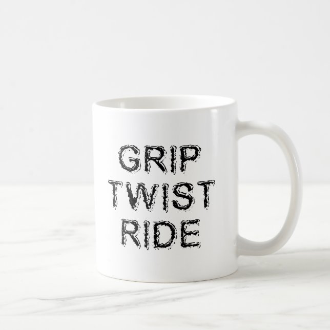 Café Caneca de Moto de Motocross Grip Twist Ride Dirt B (Direita)
