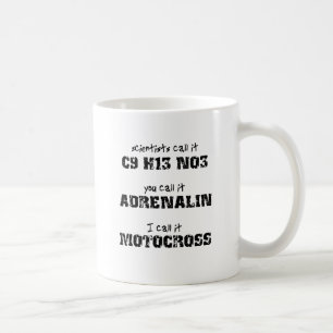 Café Caneca de Moto Motocross Adrenalina