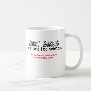 Café Caneca de Moto Motocross - Clinicamente Insano