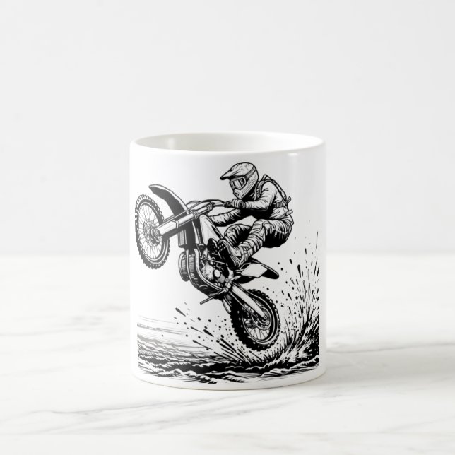 Café caneca de motocross (Centro)
