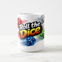 Caneca de Movimento 'Roll the Dice'