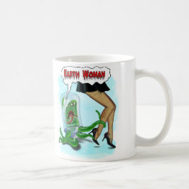 Café Caneca de Mulher da Terra