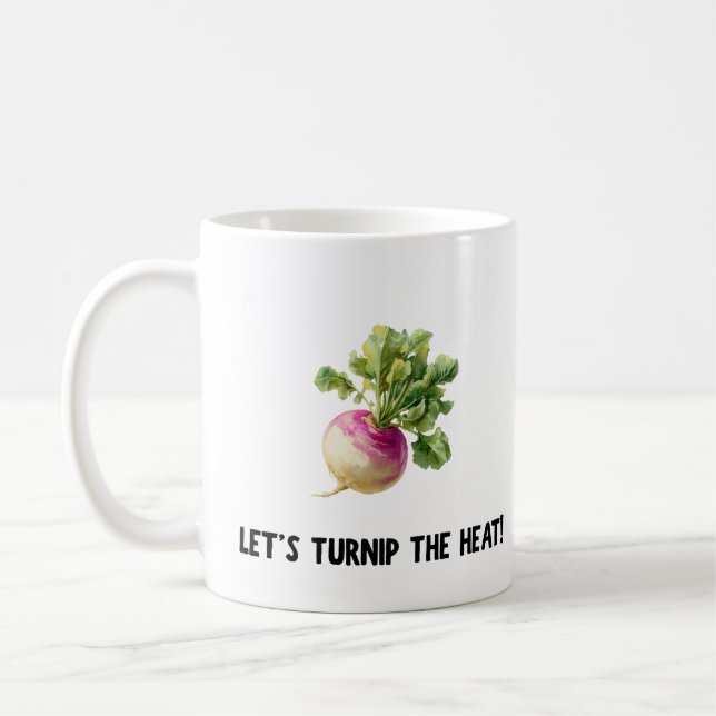 Café Caneca de Nabo | Caneca Divertida Fresca da Fazend (Esquerda)