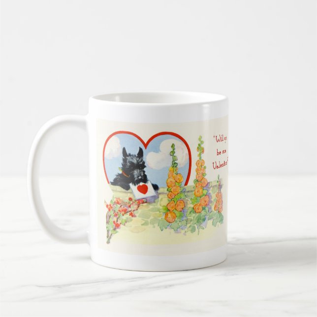 Café Caneca de Namorados Terrier escocesa (Esquerda)