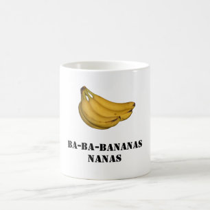 Café Caneca de Nanas das Vagabundo-Vagabundo-Bananas