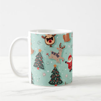 Café caneca de natal