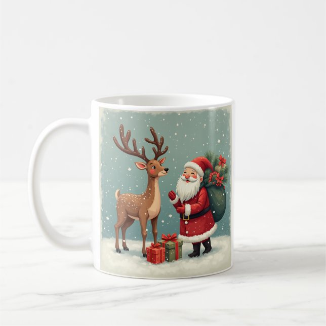 Café caneca de Natal (Esquerda)