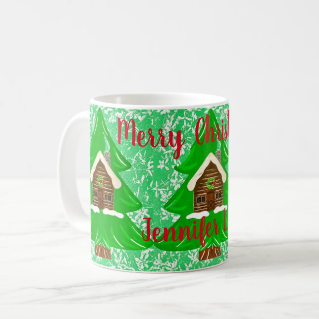 Café Caneca de Natal (Frente Esquerda)