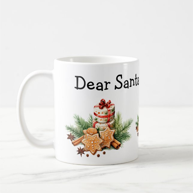 Café caneca de Natal (Esquerda)