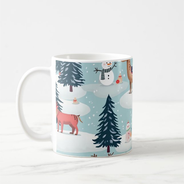 Café caneca de Natal (Esquerda)