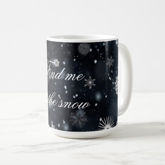 Café caneca de Natal (Frente Esquerda)