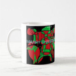 Café caneca de natal