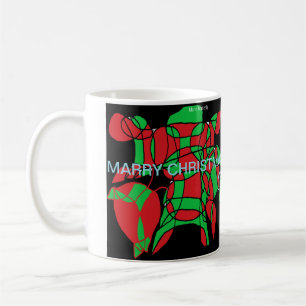 Café caneca de natal