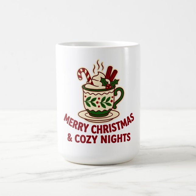 Café Caneca de Natal Aconchegante Noturna (Centro)