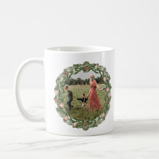 Café Caneca de Natal Botânica e Floral (Esquerda)
