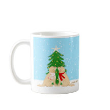 Caneca de Natal Cachorros Tudo Que Quero