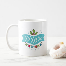 Café Caneca de Natal com 2 Designs