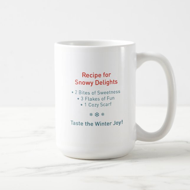 Café Caneca de Natal de Coelho Fofo (Direita)