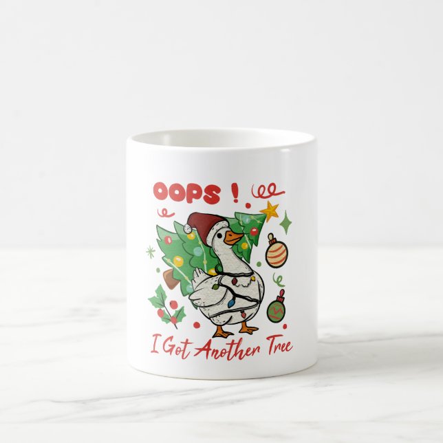 Café Caneca de Natal de Ganso Engraçado – Oops (Centro)