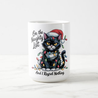 Café Caneca de Natal de Gato Malandro – Chapéu de Papai