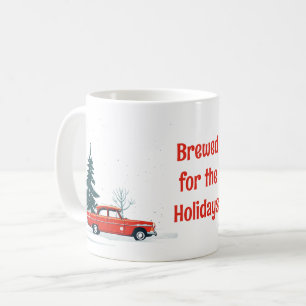 Café Caneca de Natal Design de Feriado Nórdico Russo