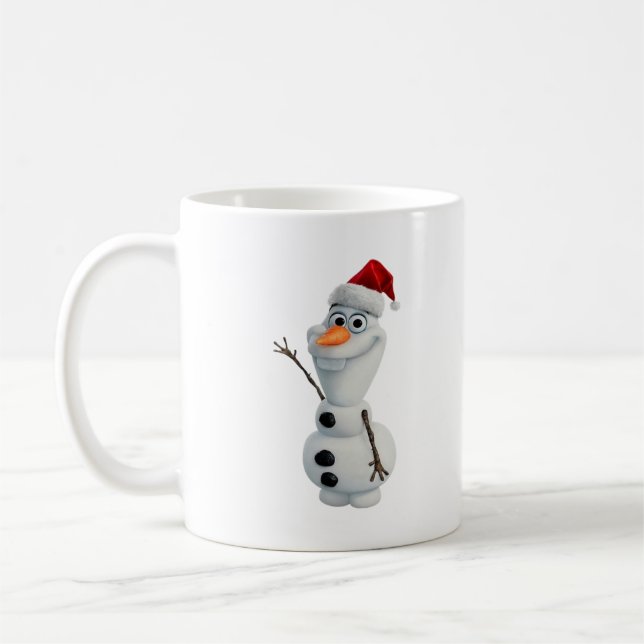 Café Caneca de Natal do Boneco de Neve & Stitch – Festa (Esquerda)