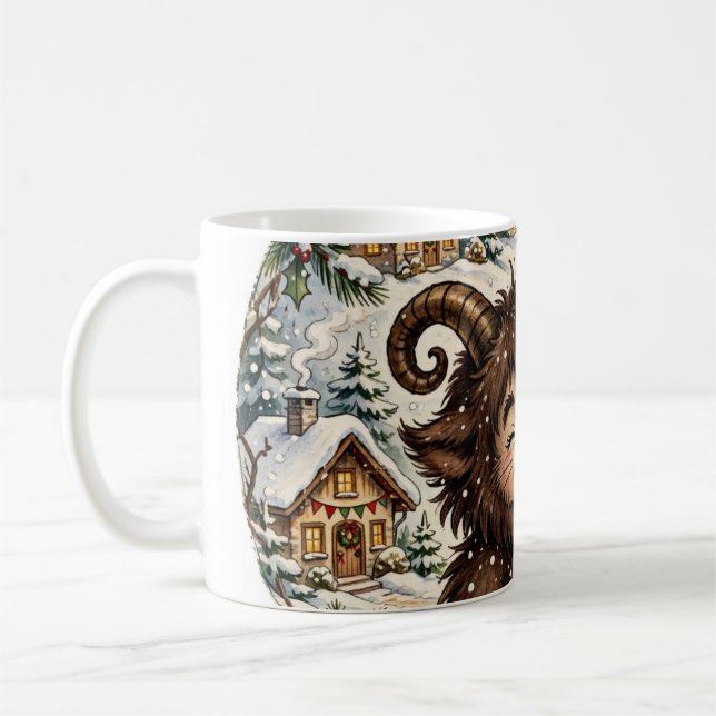 Café Caneca de Natal do Krampus (Esquerda)