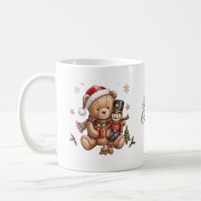 Café Caneca de Natal do Urso (Esquerda)