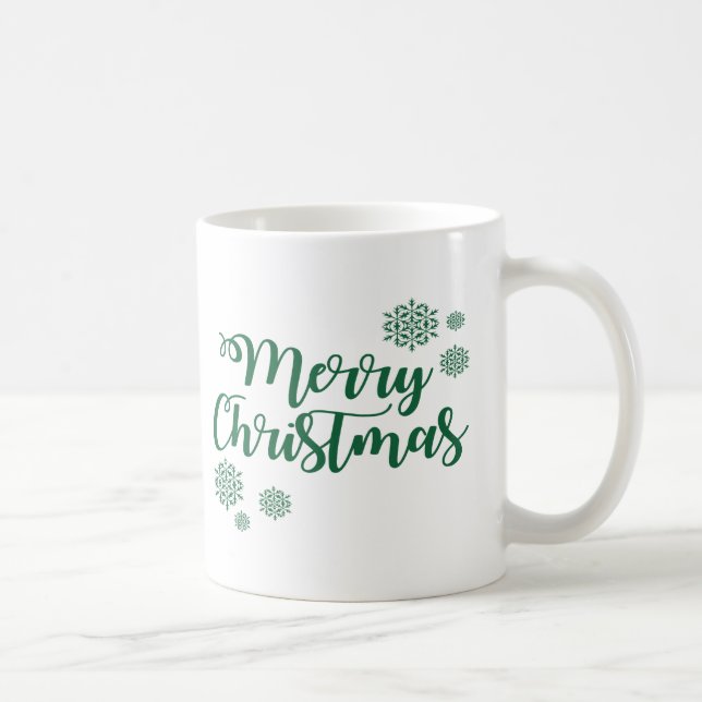 Café Caneca de Natal Enfeite Alegre (Direita)