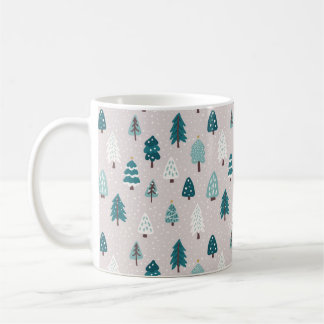 Café Caneca de Natal Escandinava Fofa