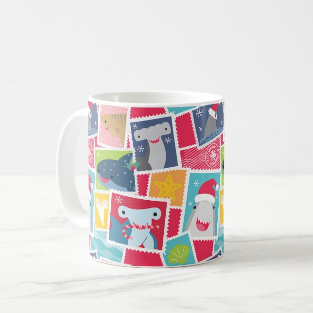 Café Caneca de Natal, Espécie de Tubarão Cinto (Frente Esquerda)