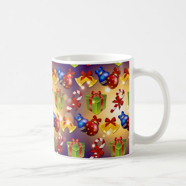 Café Caneca de Natal Festiva (Direita)