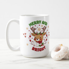 Café Caneca de Natal Fofa